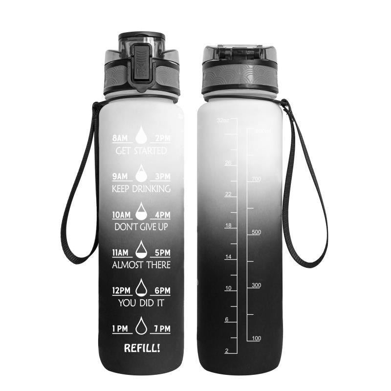 Radiology Hydro Time Tracking Water Bottle (32oz.) - DecalCustom